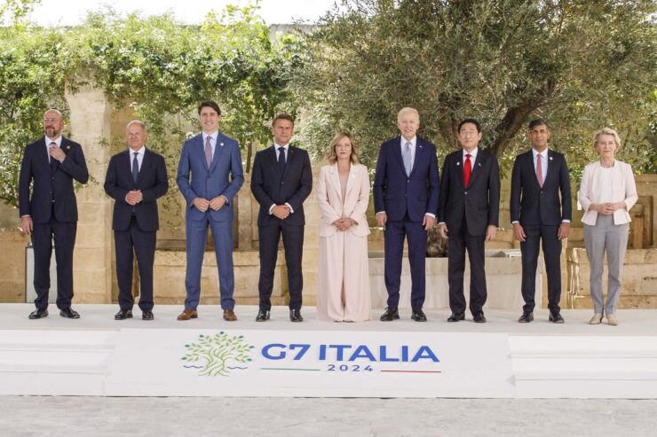 G7-landene enige om å bruke russiske midler til å støtte Ukraina