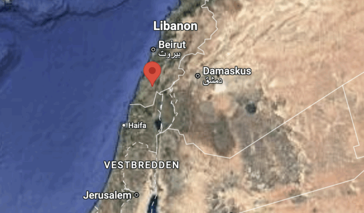 Libanon Israel grenser